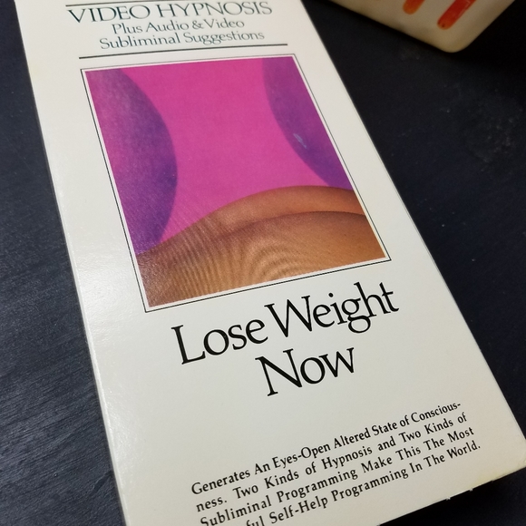 Lose Weight Now hypnosis VHS tape - Picture 2 of 6